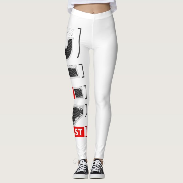 Think run fast  leggings (Front)