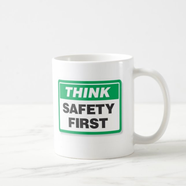 Think Safety Coffee Mug (Right)