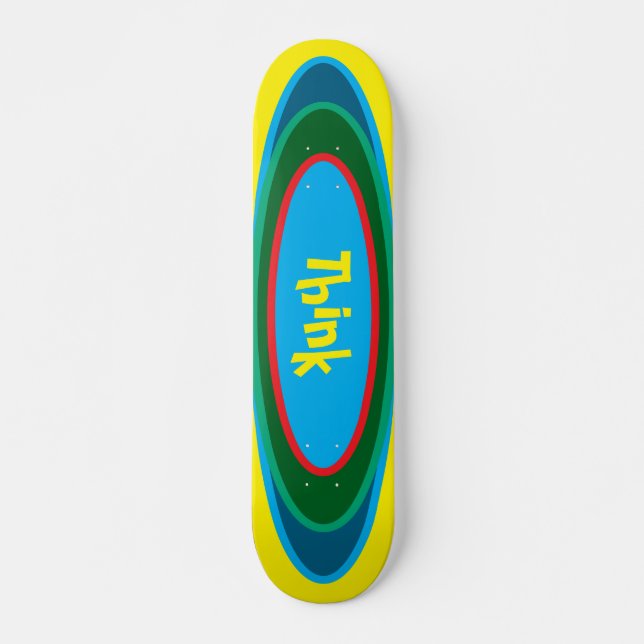 Think Skateboarding deck (Front)