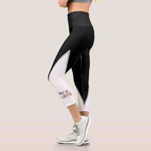 Think Snow - Funny Hot Weather Running Capri Leggings