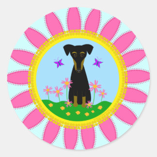 Think Spring! Classic Round Sticker