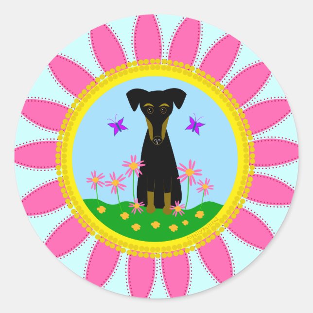 Think Spring! Classic Round Sticker (Front)