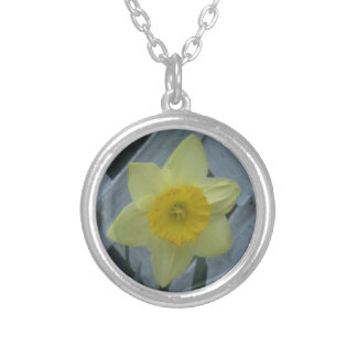 Think Spring! Silver Plated Necklace