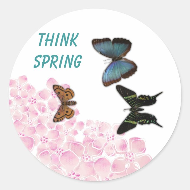 Think Spring - Sticker (Front)