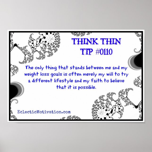 Think Thin Tip #0110 Poster (Front)