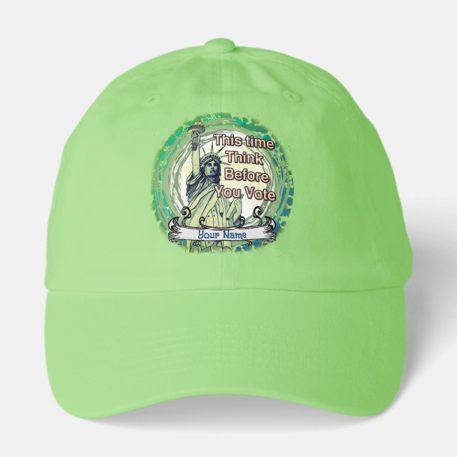 Think Vote Liberty  Hat (Front)