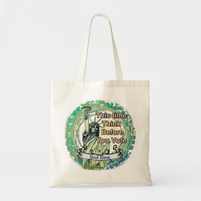 Think Vote Liberty  Tote Bag (Front)