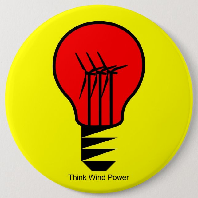 Think Wind Power Button (Front)