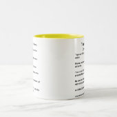 Think you know everything fun fact mug front/back (Center)