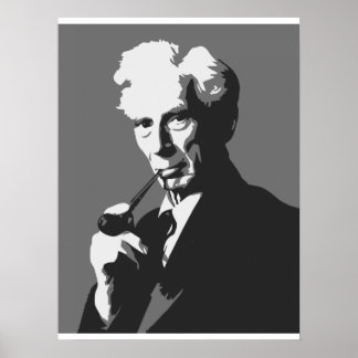 Thinkers - Bertrand Russell Poster