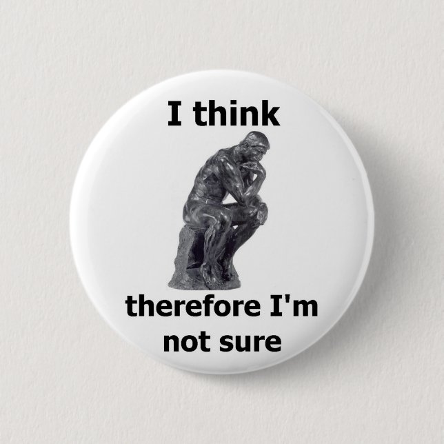ThinkerWare Pinback Button (Front)