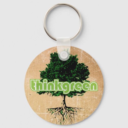 thinkgreen keychain