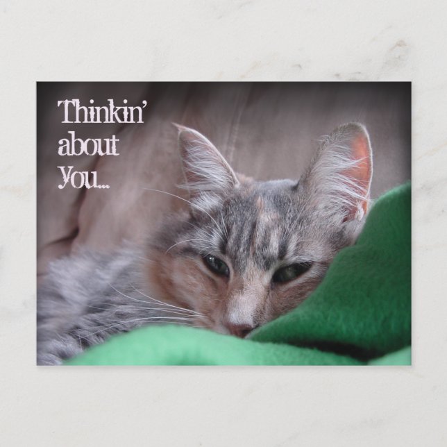 Thinkin' about you... postcard (Front)