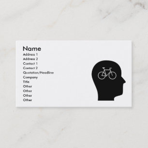 Thinking About Bicycling Business Card