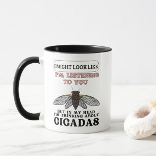 Thinking About Cicadas Mug