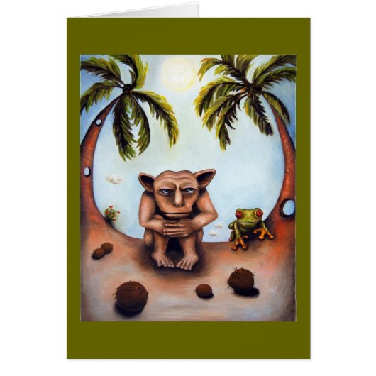 Thinking About Coconuts Cards (Front)