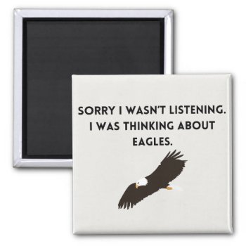 Thinking About Eagles Magnet by SWFLEagleCam at Zazzle