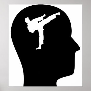 Thinking About Karate Poster