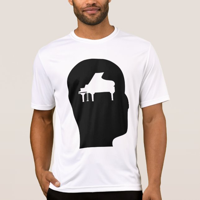Thinking About Piano T-Shirt (Front)