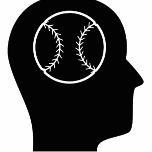 Thinking About Softball Statuette