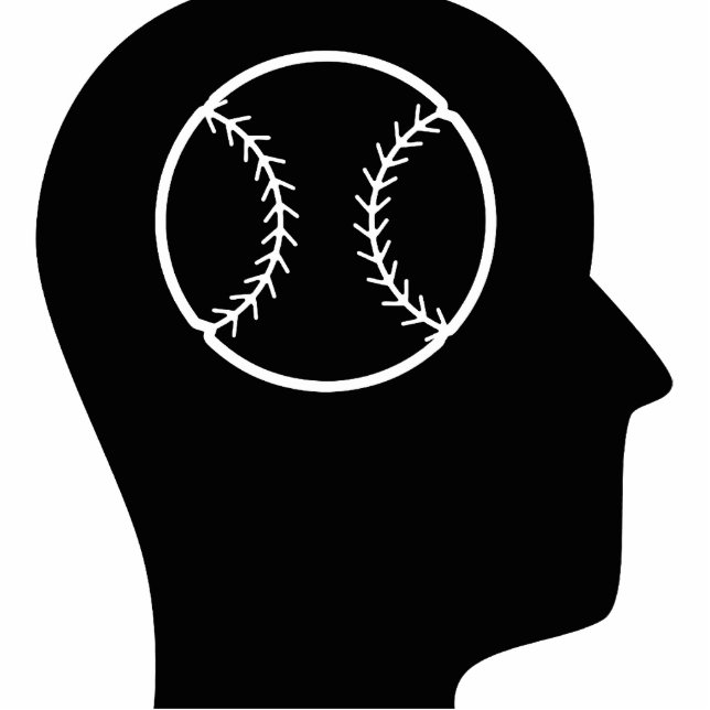 Thinking About Softball Statuette (Front)