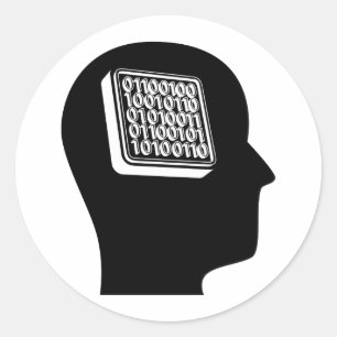 Thinking About Software Engineering Classic Round Sticker