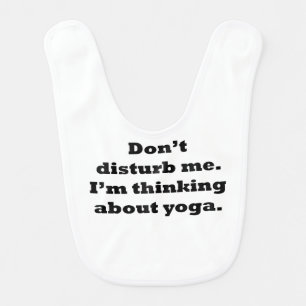 Thinking About Yoga Bib