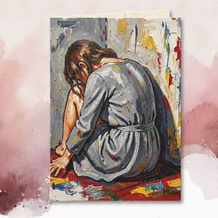 Thinking About You   Addiction Support Card