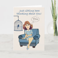 Thinking about you card