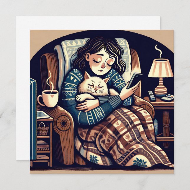 Thinking About You | Chronically Ill Friend Card (Front/Back)