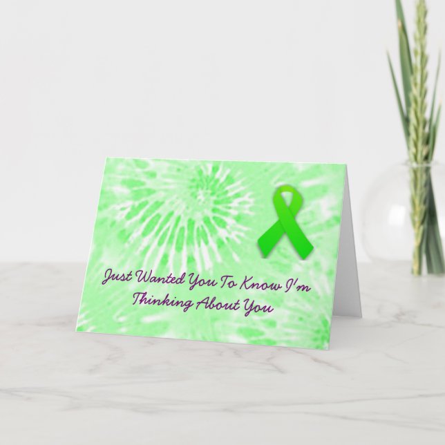 Thinking About You Lyme Disease Card (Front)