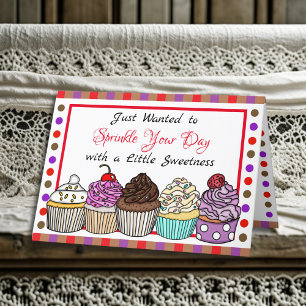 Thinking about You   Sprinkle Your Day Friendship Card