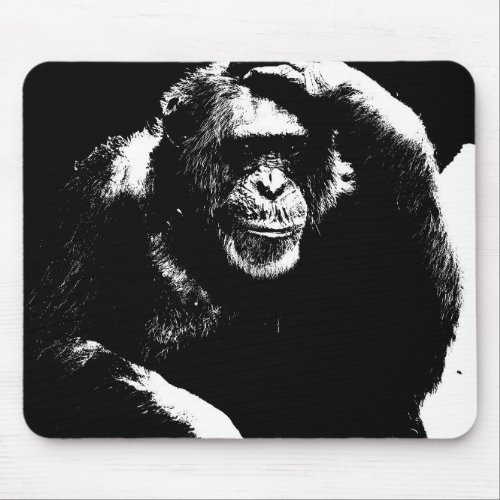 Thinking Ape Custom Pop Art Trendy Modern Template Mouse Pad