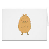 Thinking Capybara Cards (Front Horizontal)