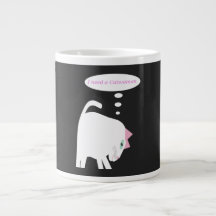Thinking Cat Specialty Mug