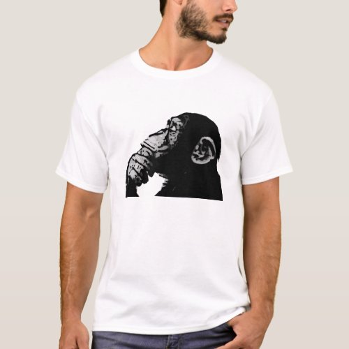 Thinking Chimp T_Shirt