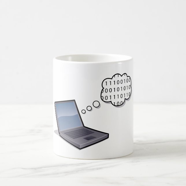 Thinking in Binary Coffee Mug (Center)