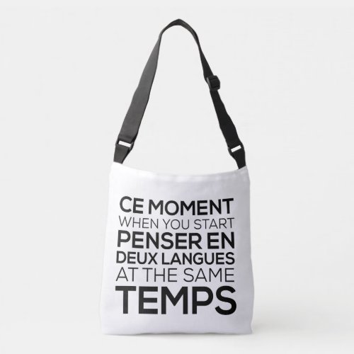 Thinking in French _ Tote Bag