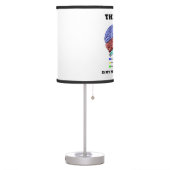 Thinking Is My Modus Operandi Brain Anatomy Table Lamp (Left)
