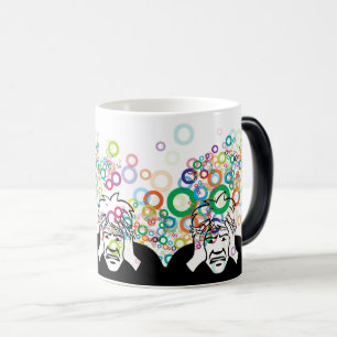 Thinking Man: Funny Meme Character Color Morph Mug