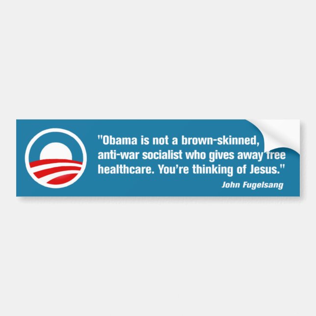 Thinking Of Jesus Bumper Sticker (Front)