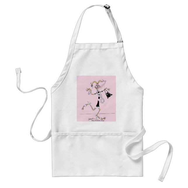 thinking of me ! , tony fernandes adult apron (Front)