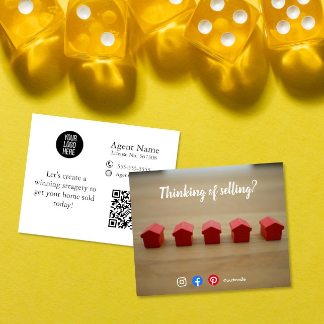 Thinking of Moving Real Estate monopoly Flyer (Creator Uploaded)