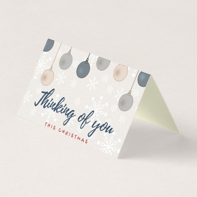 Thinking Of You 25 Pack Christmas Cards (Front)