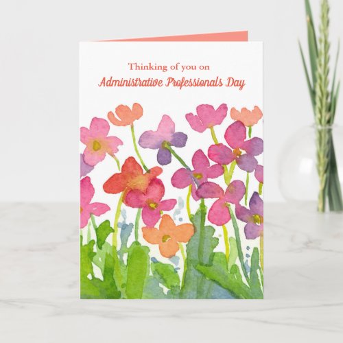 Thinking of You Administrative Professionals Day Card