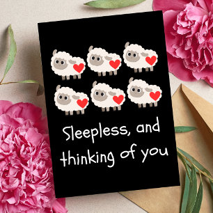 Thinking of You At Night Card