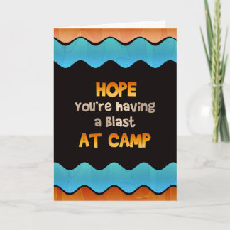 Thinking of You at Summer Camp Card