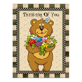 Thinking Of You Postcards | Zazzle