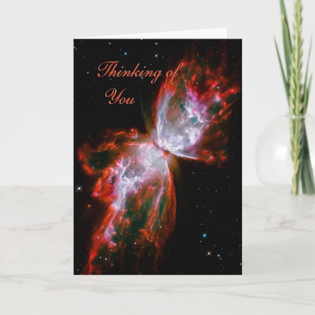 Thinking of You - Butterfly Nebula in Scorpius Card (Front)