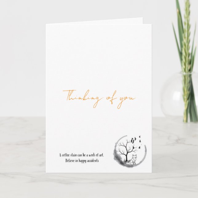 Thinking of you  card (Front)